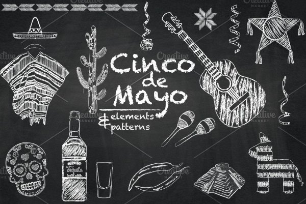 Изображения на меловой доске