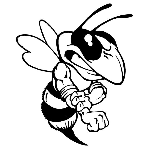 Пчела рисунок