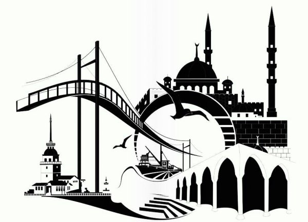 Стамбул в графике