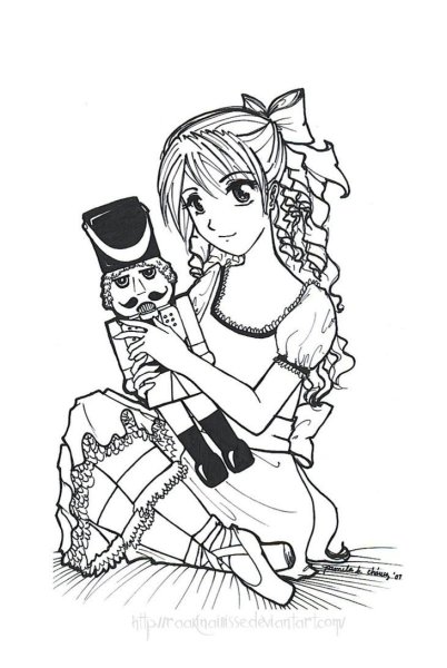 Иллюстрации Щелкунчик Петер Карл Гайсслер.