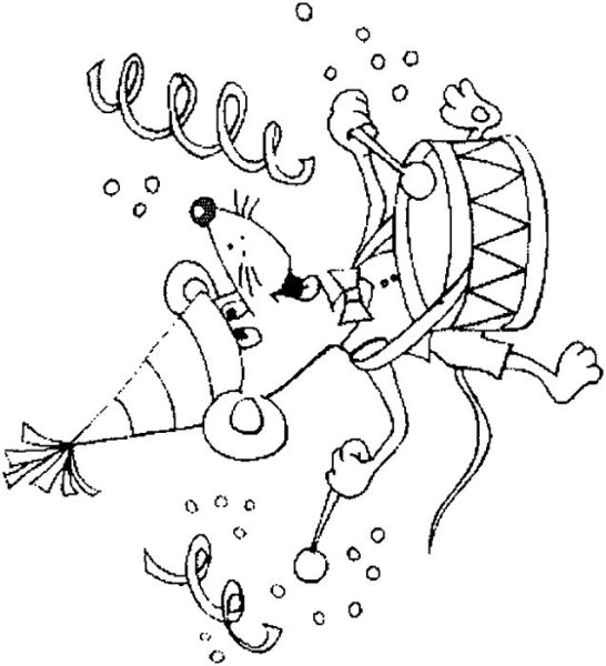Раскраски для девочек новогодние