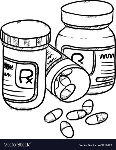 Раскраска таблетки