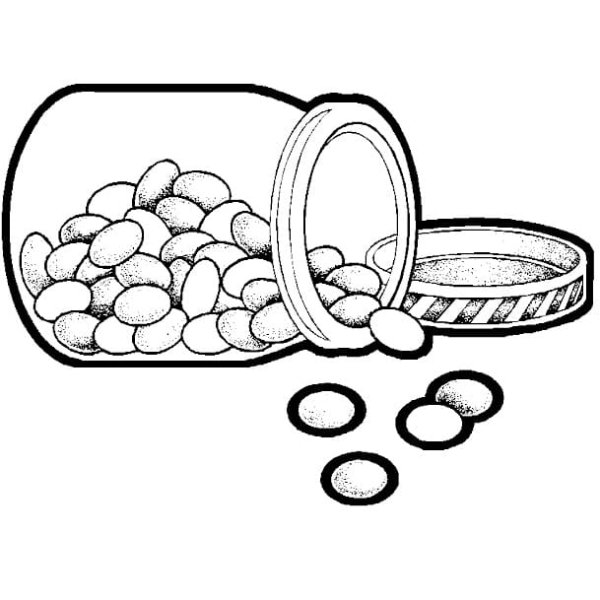 Раскраска лекарства