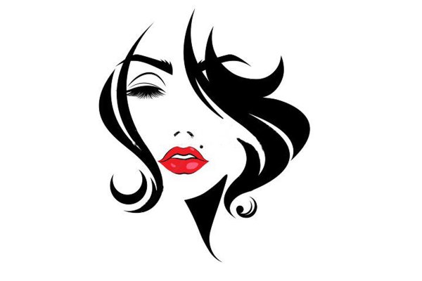 Лицо девушки вектор