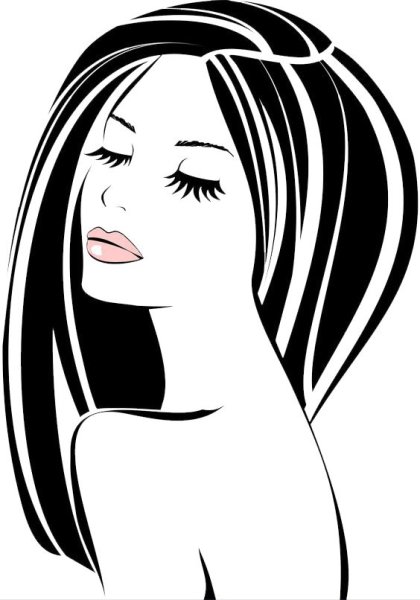 Контур стрижки