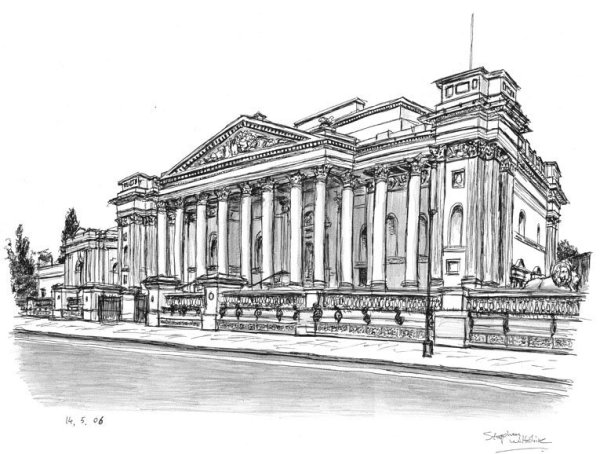 Эрмитаж зарисовки