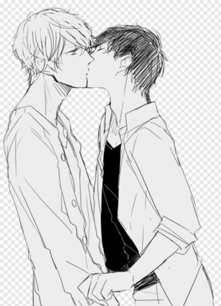 Яой поцелуй