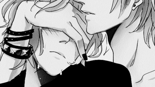 Аниме поцелуй в шею