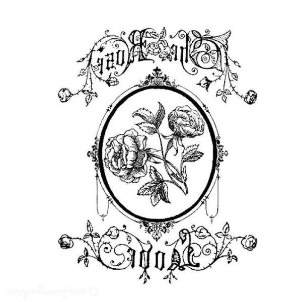 Декупажные карты черно белые