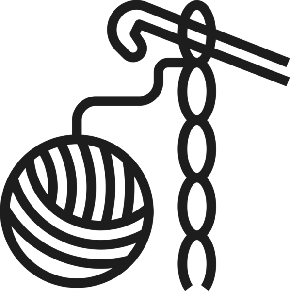 Клубок с крючком