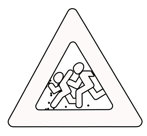 Раскраска знаки дорожного движения для детей