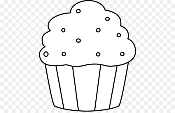 Маффин черно белое