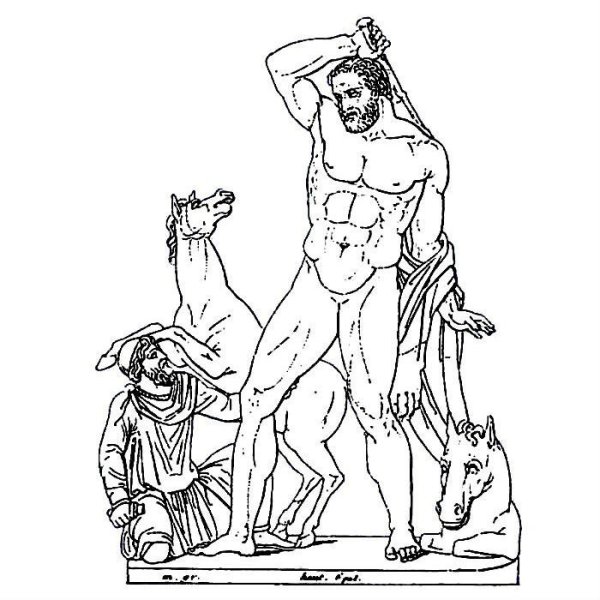 Геракл и яблоки Гесперид