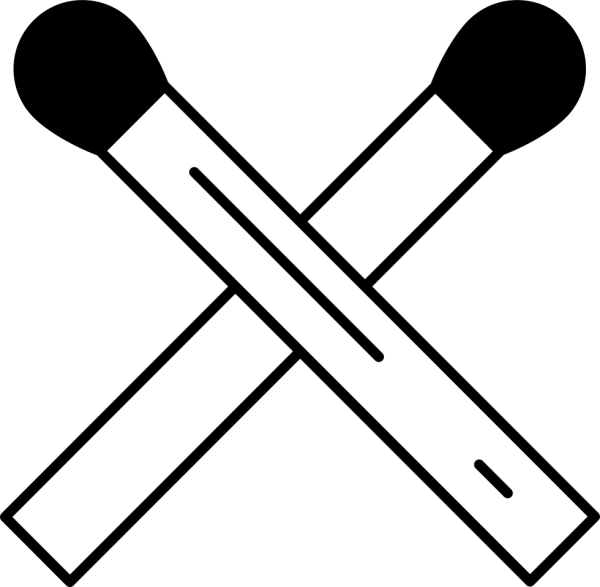 Спичка иконка