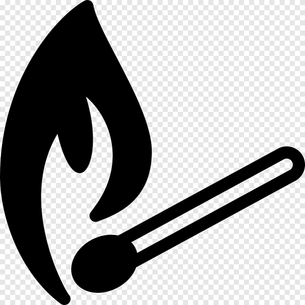 Значок спички