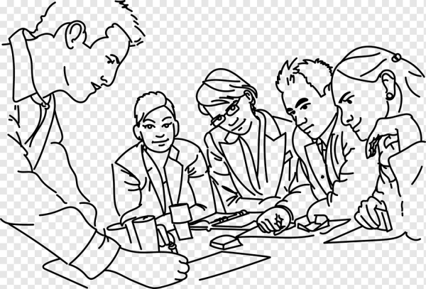 Раскраска совещание