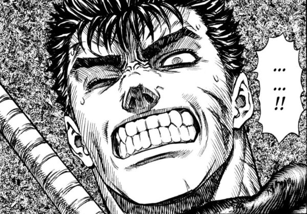 Берсерк грустный Гатс