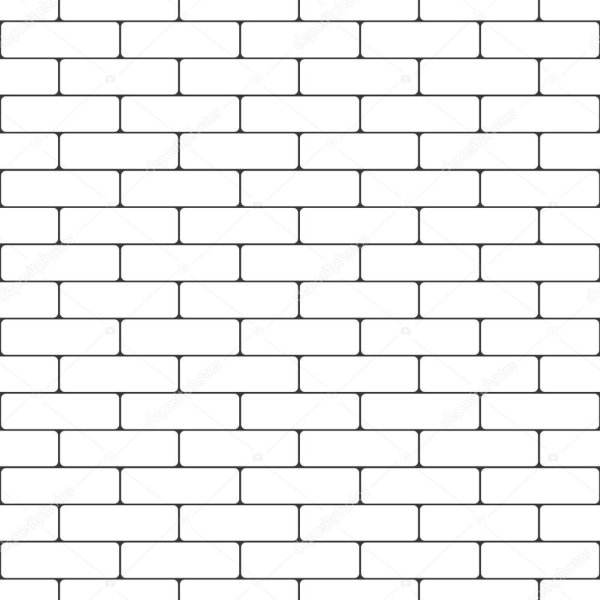 Трафарет мелкий кирпичик