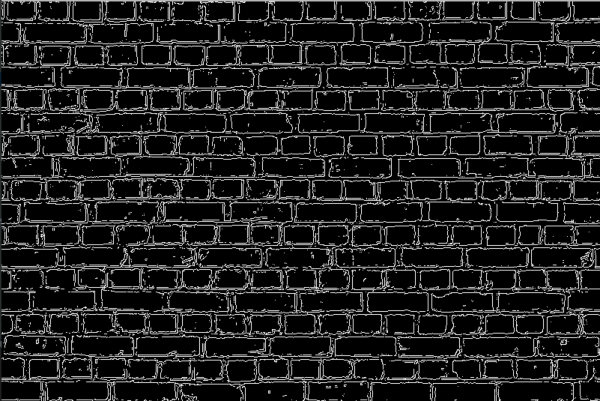 Черный кирпич фон
