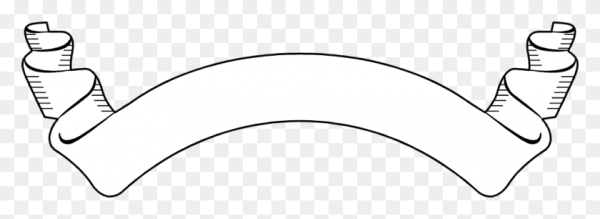 Ленточка черно белая