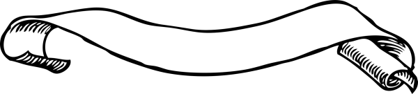 Лента для текста черно белая