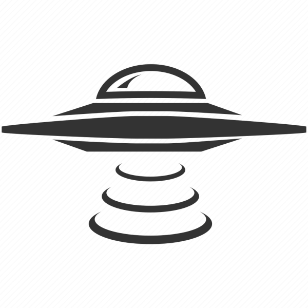 Летающая тарелка значок