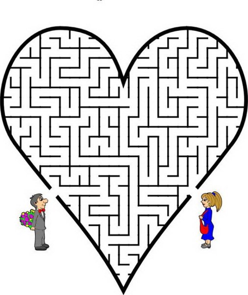 Лабиринт интересный