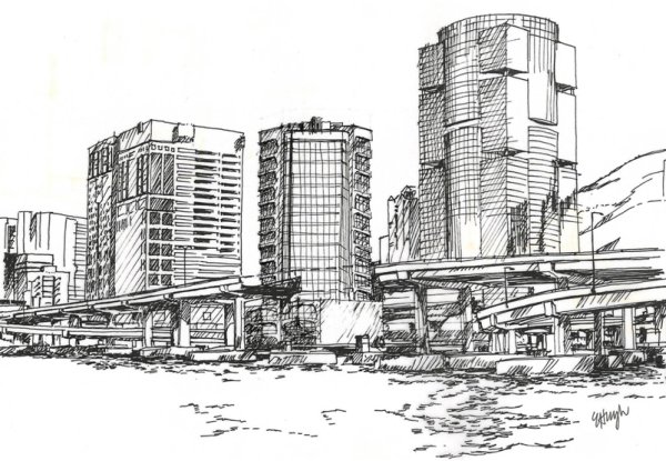 Стройка эскиз