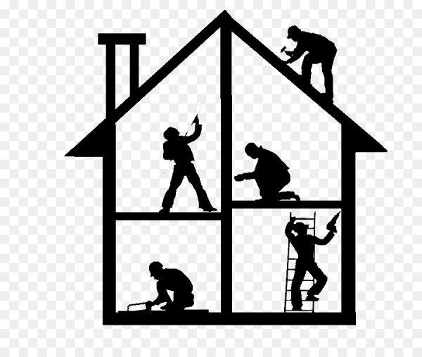 Строительные работы вектор