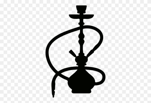 Кальян трафарет