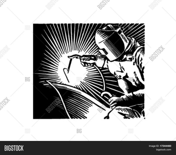 Сварщик эскиз