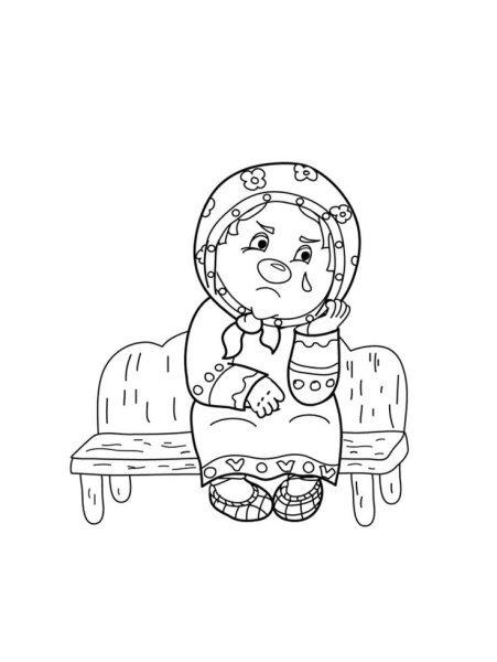 Бабка из сказки Репка