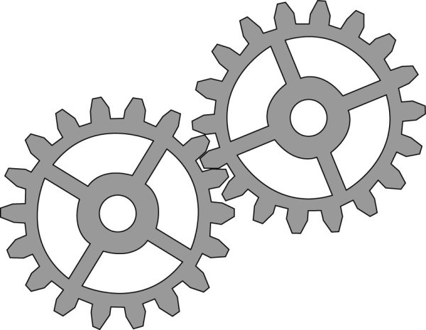 Зубчатые колеса механизм