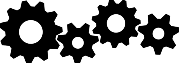 Шестрирёнки в ряд чёрнобелые