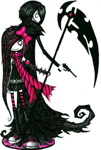 Аниме готы и эмо