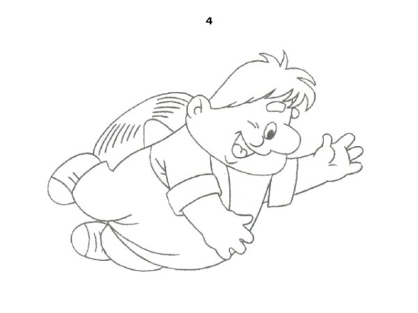 Карлсон раскраска