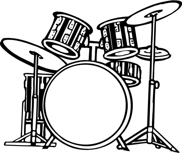 Барабаны эскиз