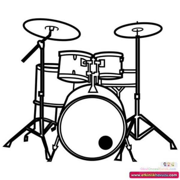 Барабаны зарисовка