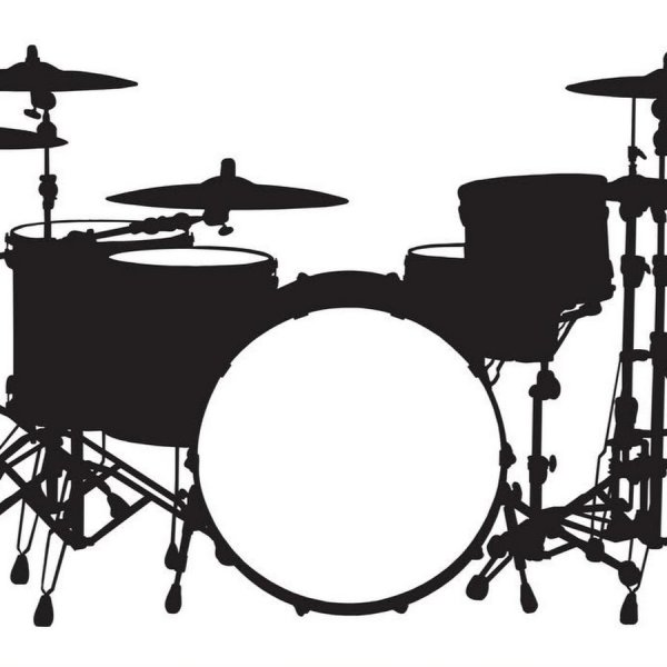 Барабан без фона