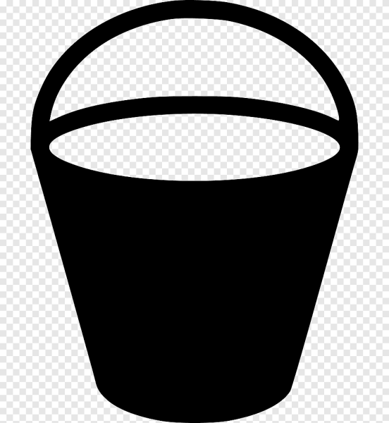 Ведерко нарисовать
