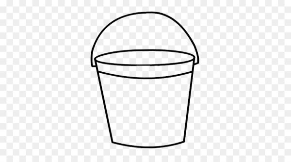 Ведро раскраска