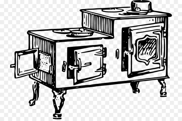 Кухонная печь вектор