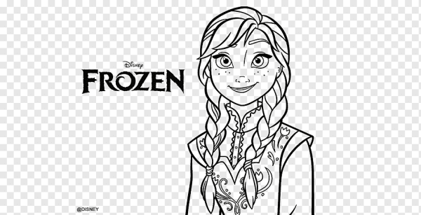 Раскраски для девочек Холодное сердце