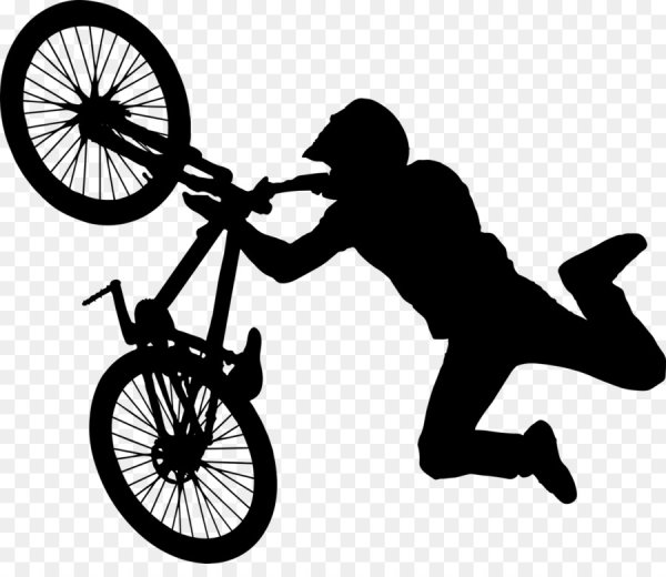 Вектор бмх велосипедист BMX