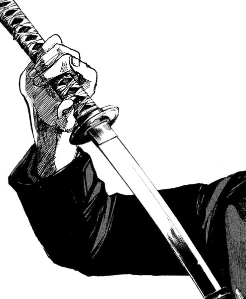 Рука с катаной