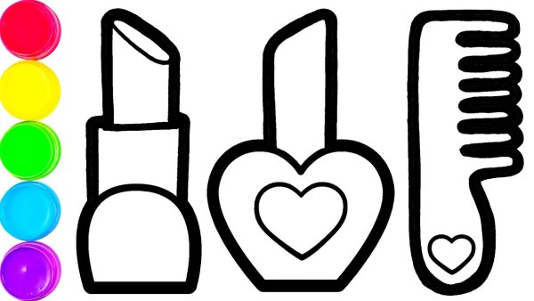 Помада разукрашка