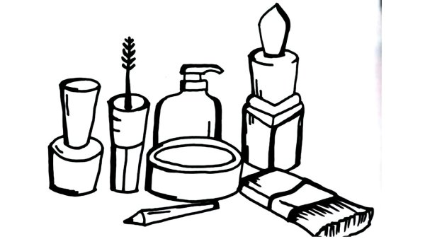 Нарисованная косметика