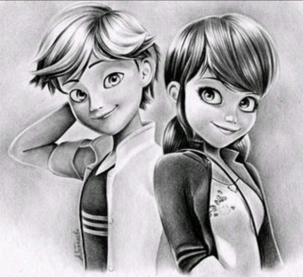 Леди баг и супер-кот Маринет