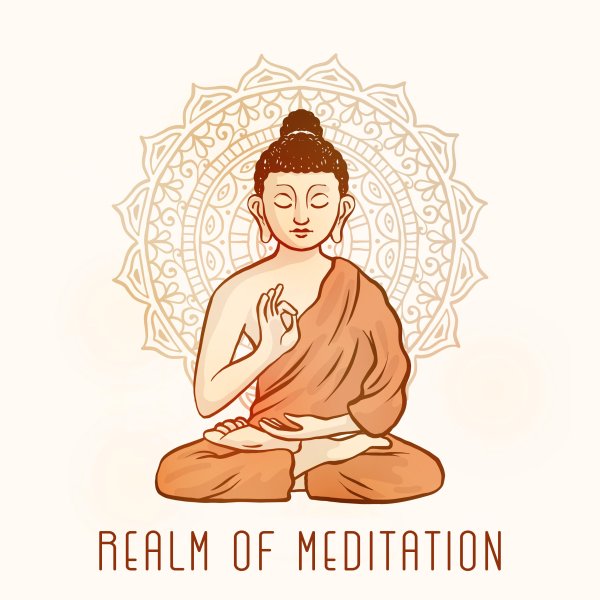 Будда векторное изображение