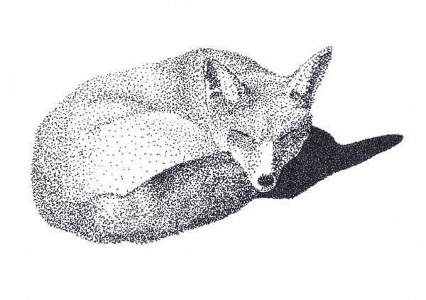 Пуантилизм Графика